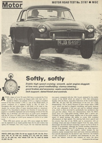 Mgc roadster - mg,